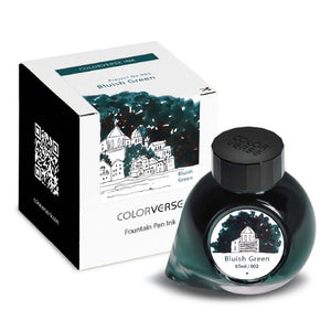 Colorverse | Project Series | Fountain Pen Ink | Bluish Green | 65ml - penpencilink