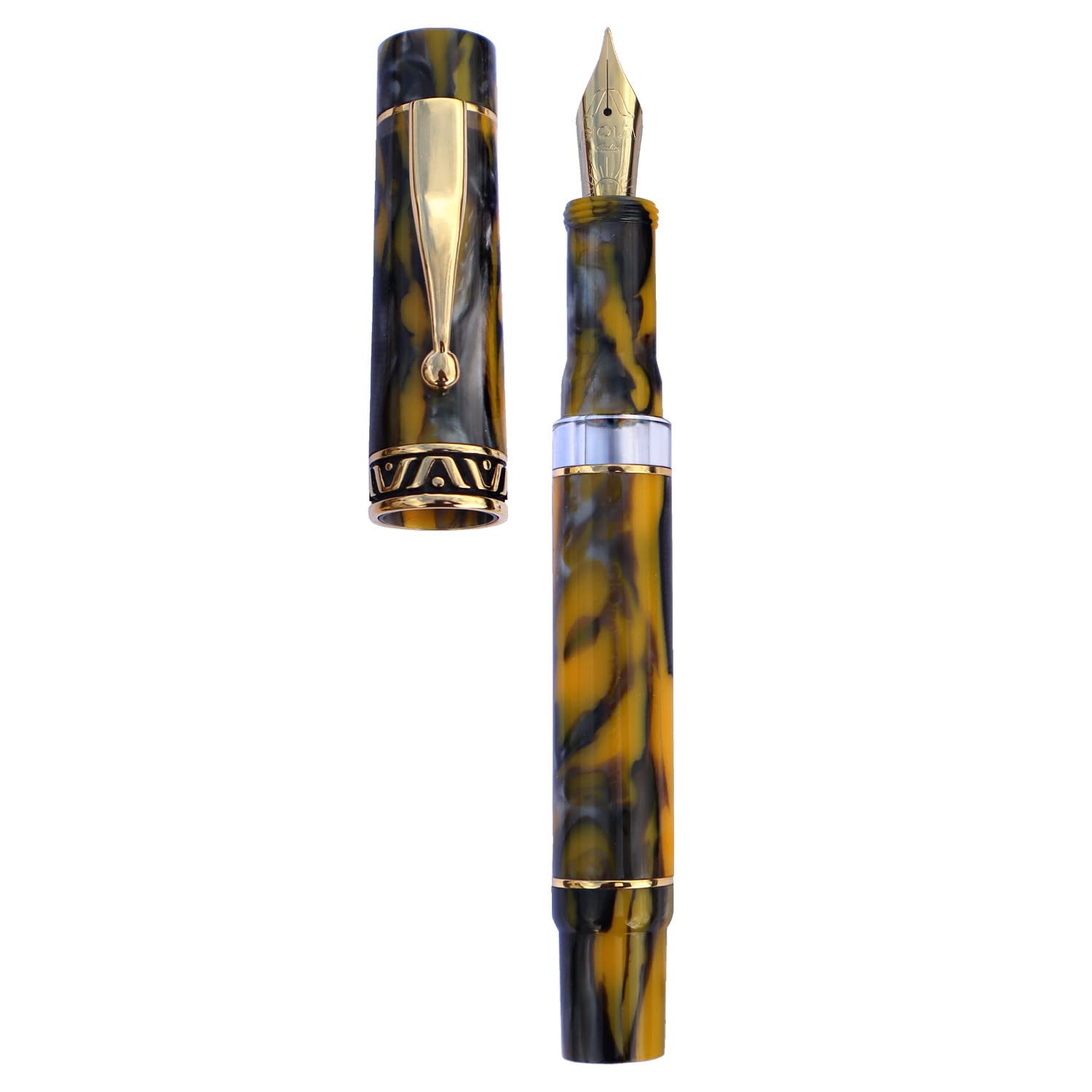 Gioia | Fountain Pen | Bellevista | Pompei | Gold Trim