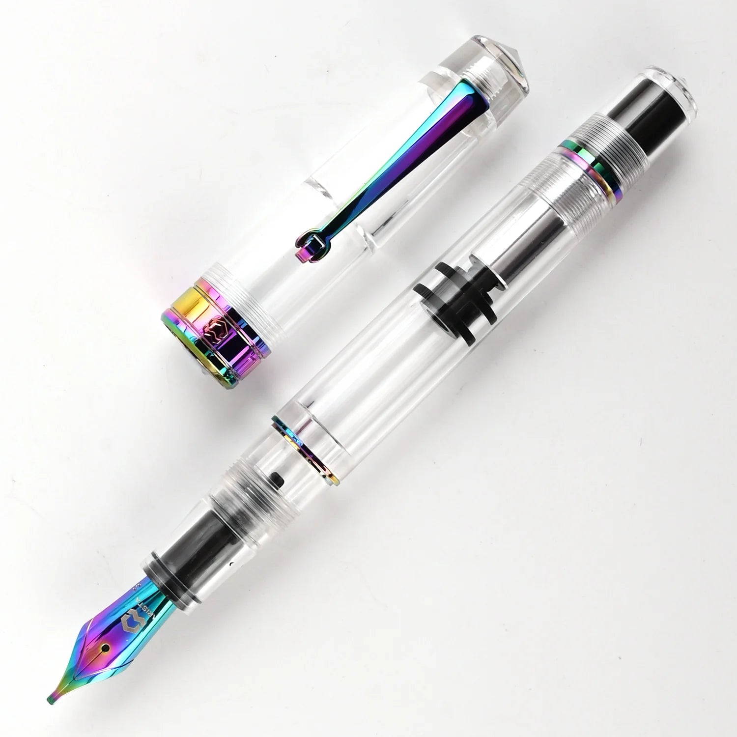 Arista | One | Fountain Pen | - Clear Rainbow