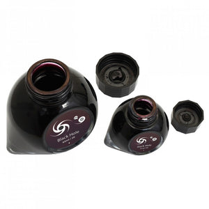 Colorverse | Astrophysics Series | Season 2 | Fountain Pen Ink | Black Hole | Black | 65ml and 15ml | 2 Bottle Set - penpencilink