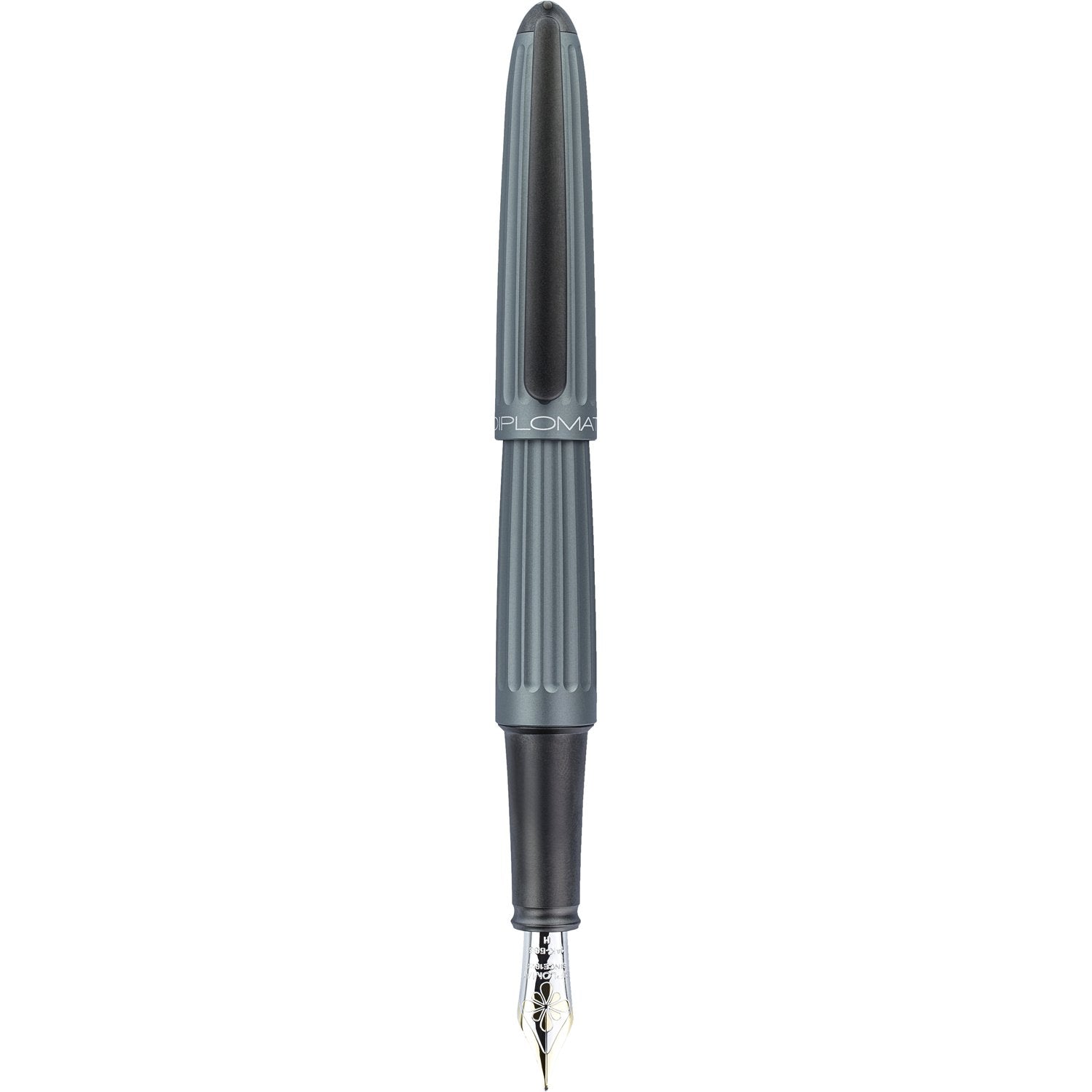 Diplomat | Aero | 14K Gold Nib | Fountain Pen | - Grey