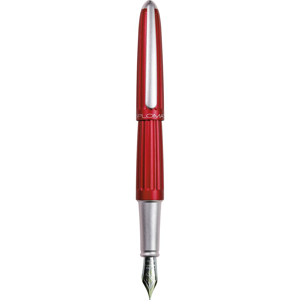 Diplomat | Aero | 14K Gold Nib | Fountain Pen | - Red