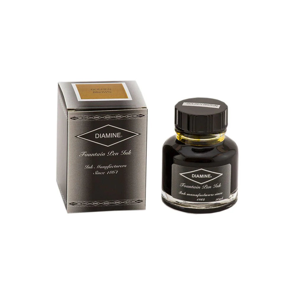 Diamine | Ink Bottle | - Golden Brown (30ml)