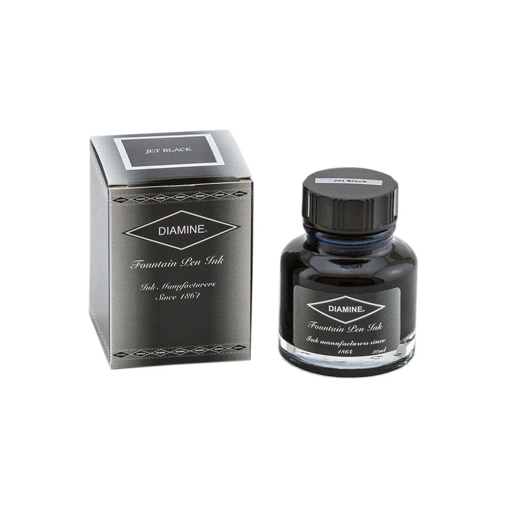 Diamine | Ink Bottle | - Jet Black (30ml)