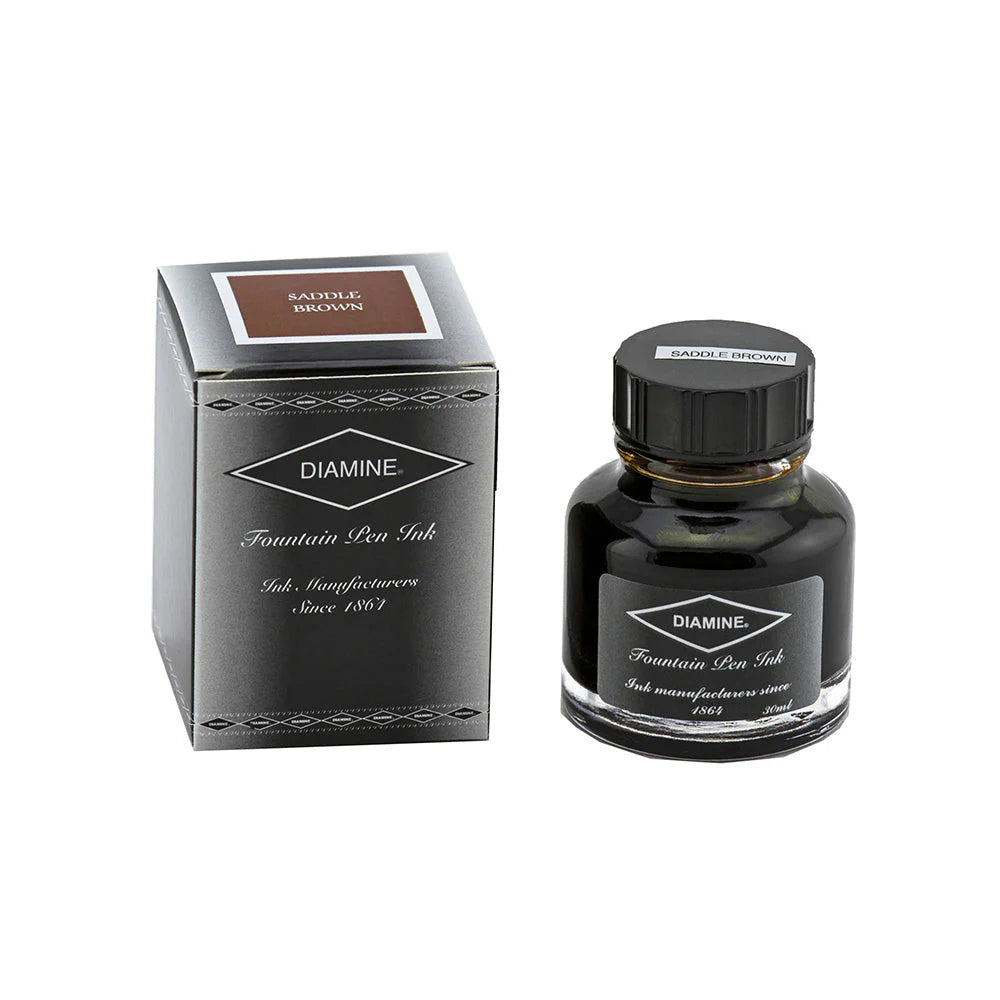 Diamine | Ink Bottle | - Saddle Brown (30ml)