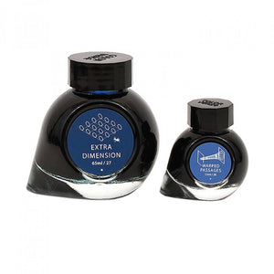 Colorverse | Multiverse Series | Season 3 | Fountain Pen Ink | Extra Dimension | Dark Blue | 65ml and 15ml | 2 Bottle Set - penpencilink