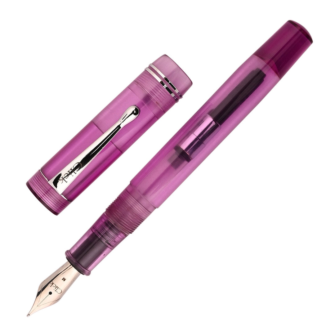 Click | Renaissance Demonstrator | Fountain Pen | -  Violet