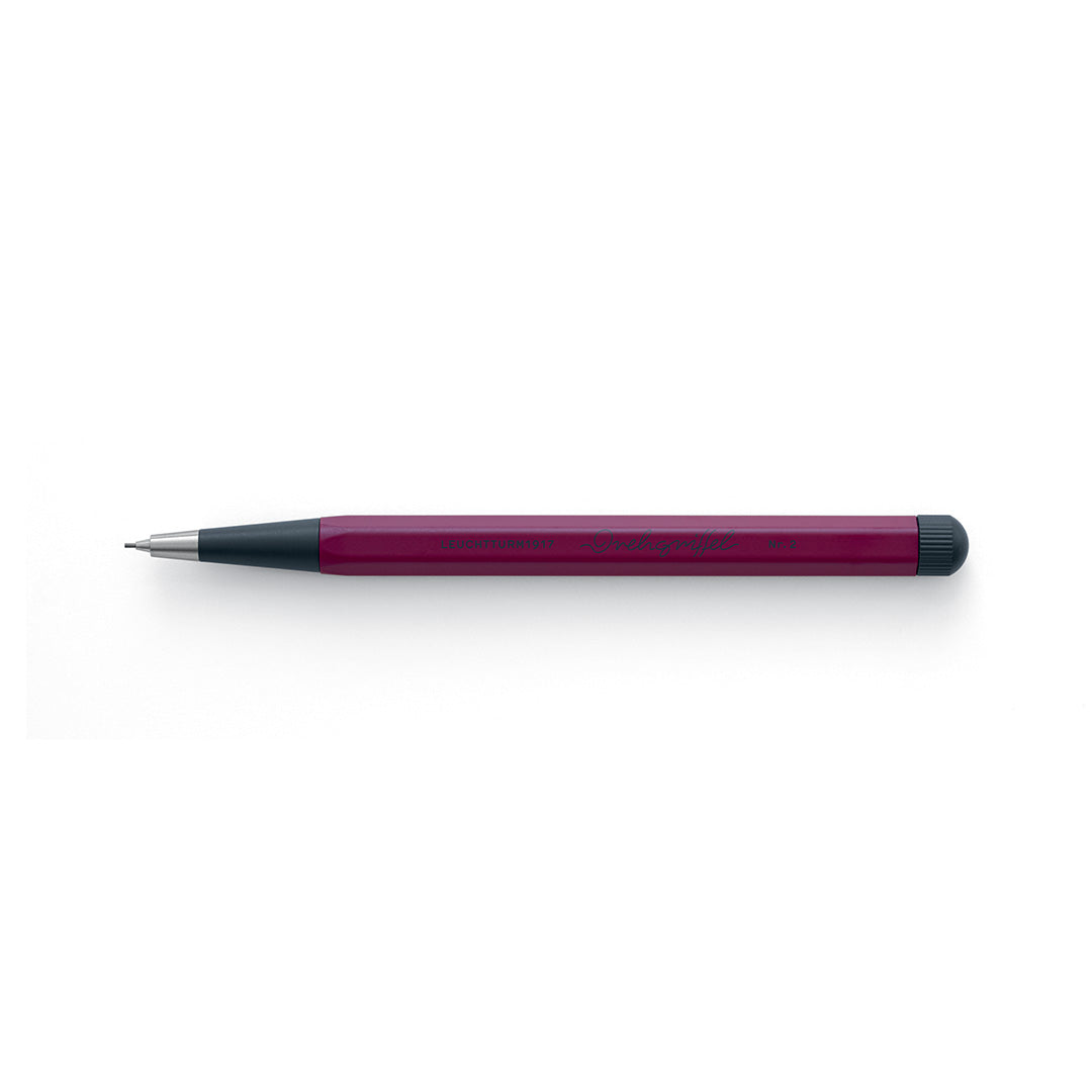 LEUCHTTURM1917 | Drehgriffel No. 2 | Mechanical Clutch Pencil | - Port Red (0.7mm)