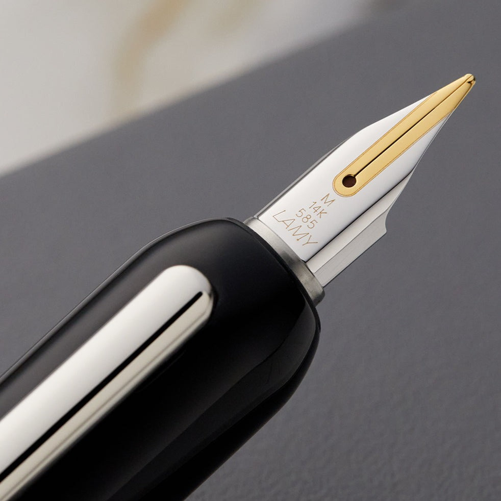 LAMY Dialog 3 ブラック EF Lamy Dialog 3 Fountain Pen - Black – Writing Wonders