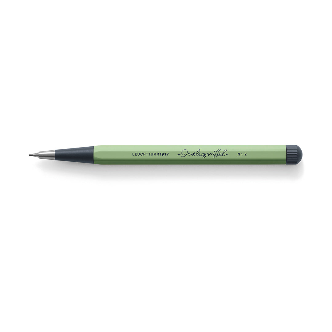 LEUCHTTURM1917 | Drehgriffel No. 2 | Mechanical Clutch Pencil | - Sage Green (0.7mm)