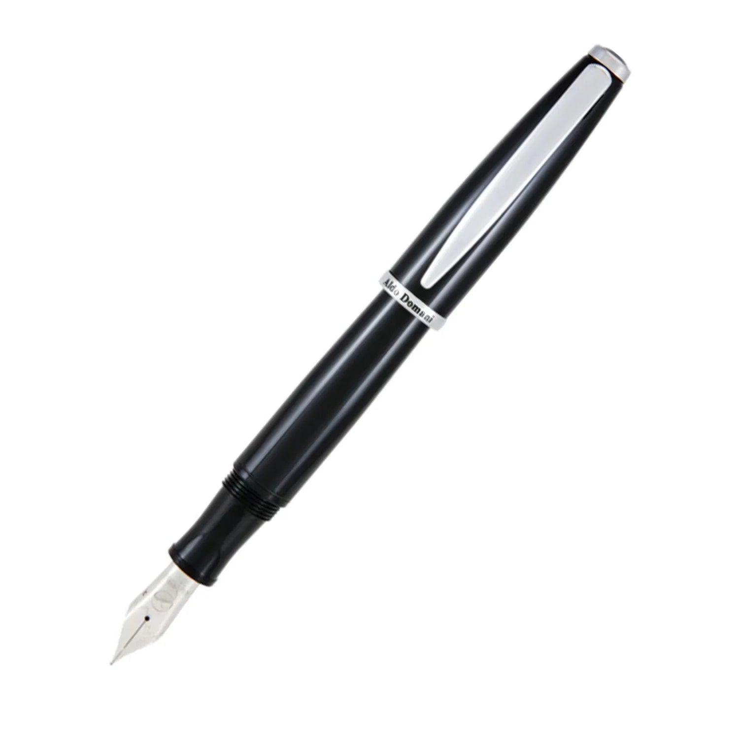 Monteverde | Aldo Domani | Fountain Pen | - Black CT