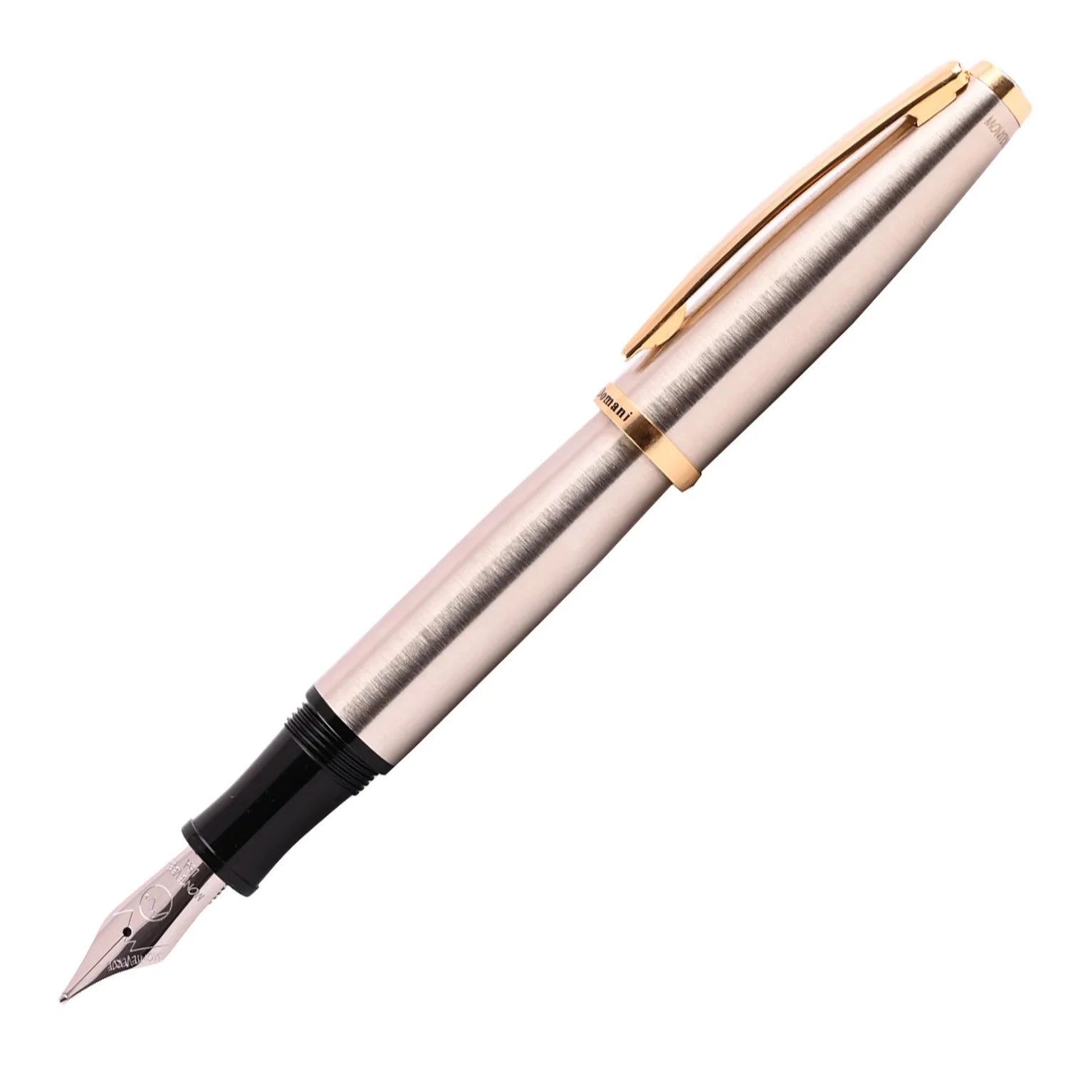 Monteverde | Aldo Domani | Fountain Pen | - Brushed Steel GT