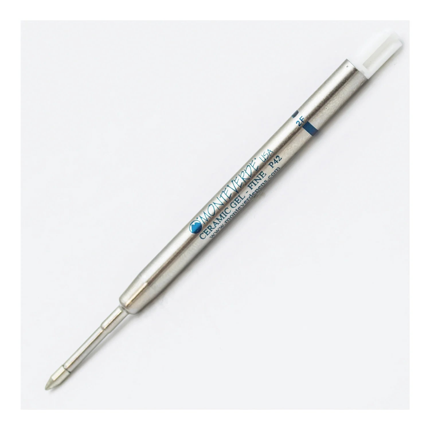 Monteverde | Ceramic Gel Refill | For Parker | - Blue/Black (Fine) (Pack Of 2)