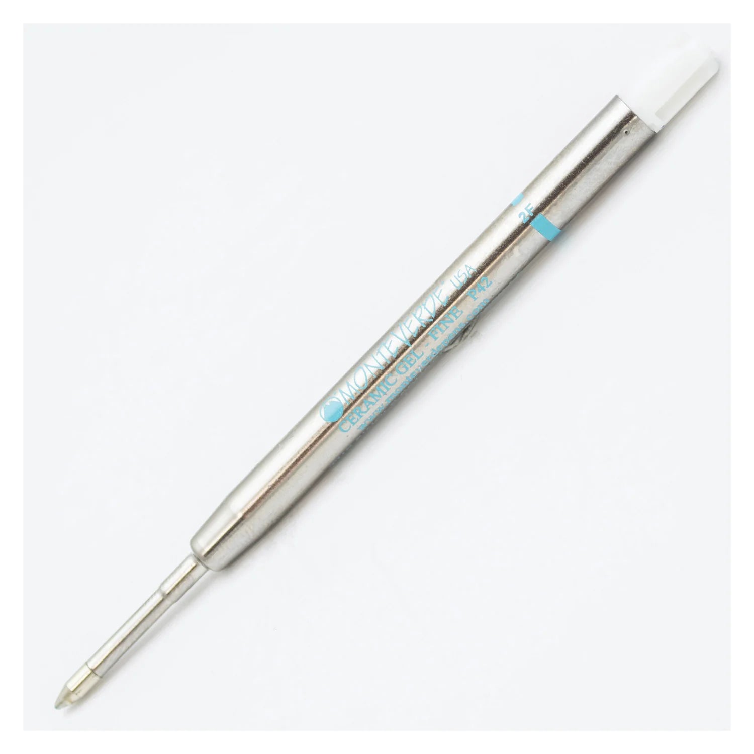 Monteverde | Ceramic Gel Refill | For Parker | - Turquoise (Fine) (Pack Of 2)