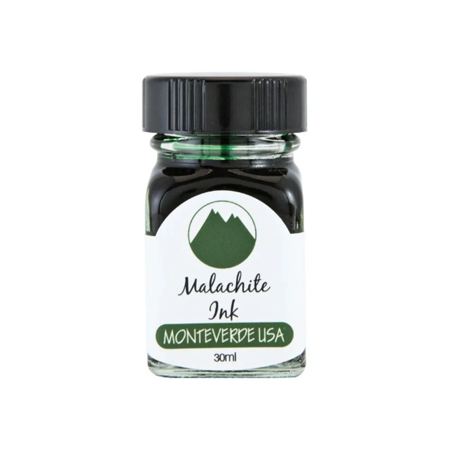 Monteverde | Gemstone | Ink Bottle | - Malachite (30ml)
