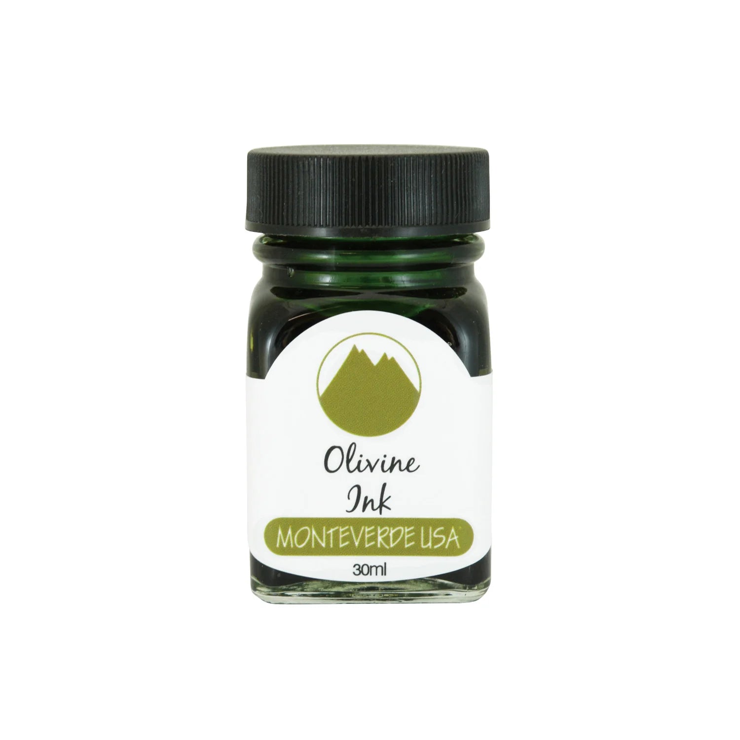 Monteverde | Gemstone | Ink Bottle | - Olivine (30ml)