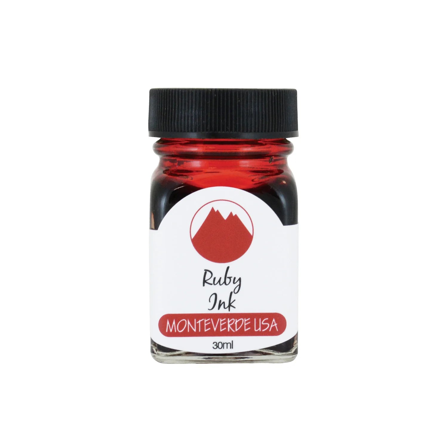 Monteverde | Gemstone | Ink Bottle | - Ruby (30ml)
