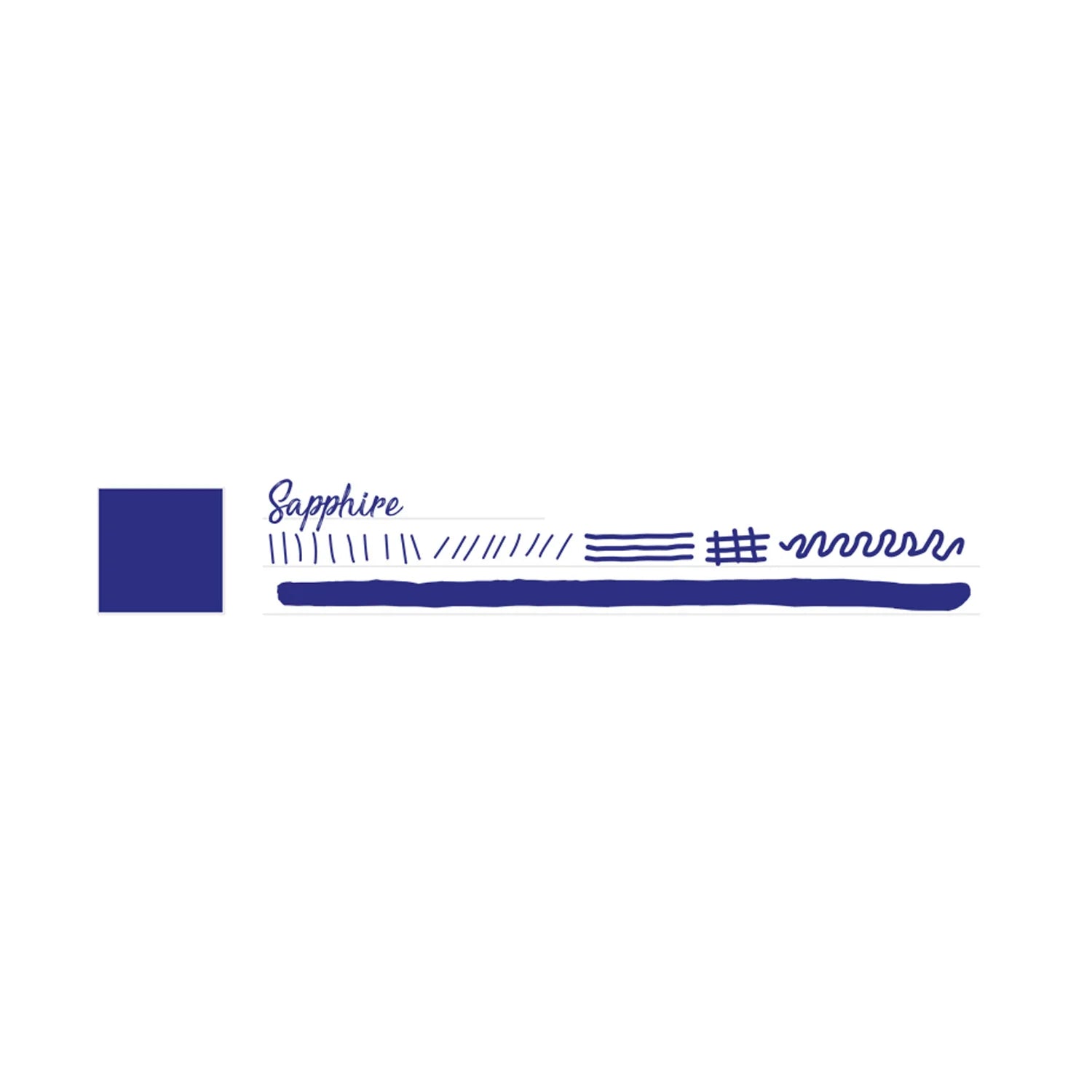 Monteverde | Gemstone | Ink Bottle | - Sapphire (30ml)