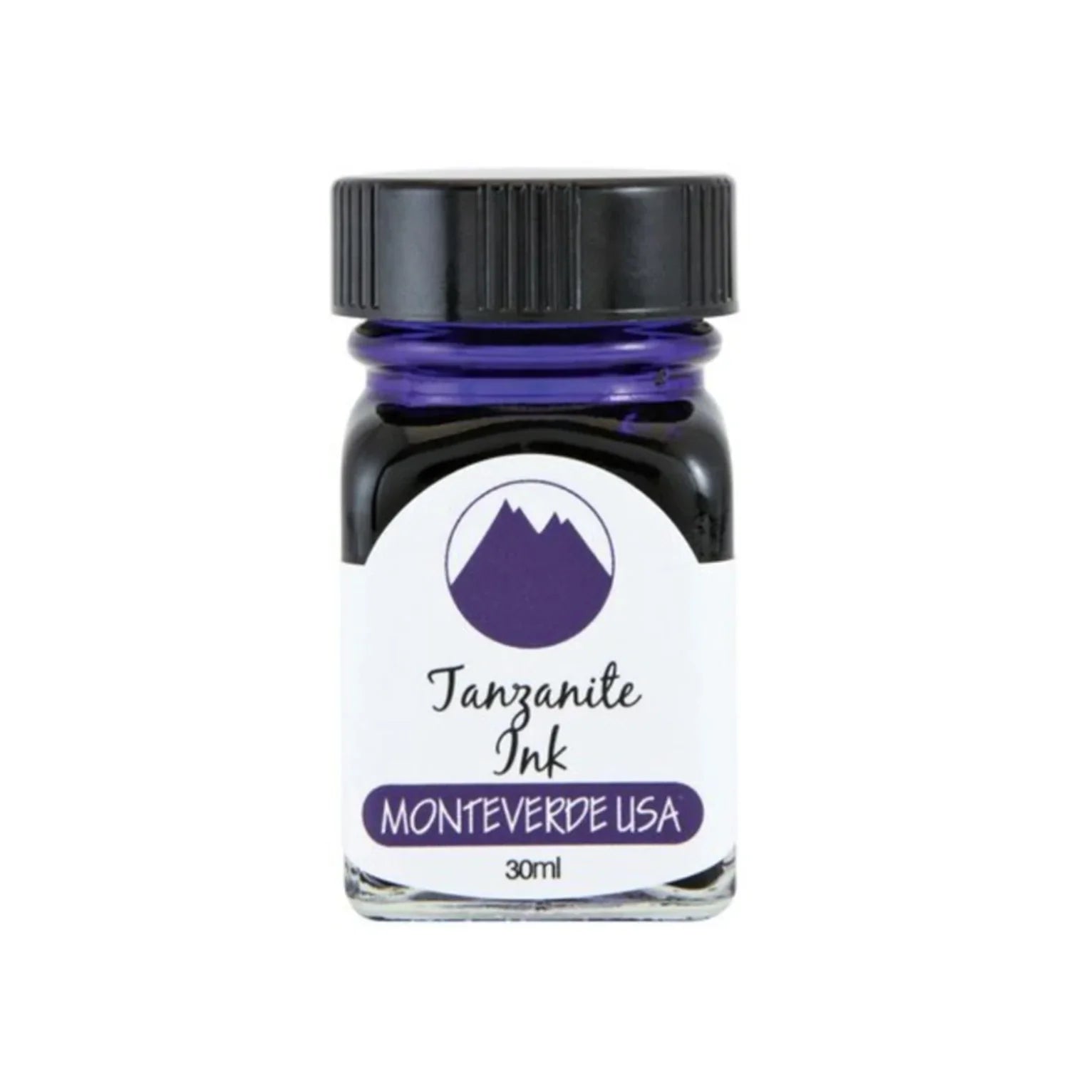 Monteverde | Gemstone | Ink Bottle | - Tanzanite (30ml)