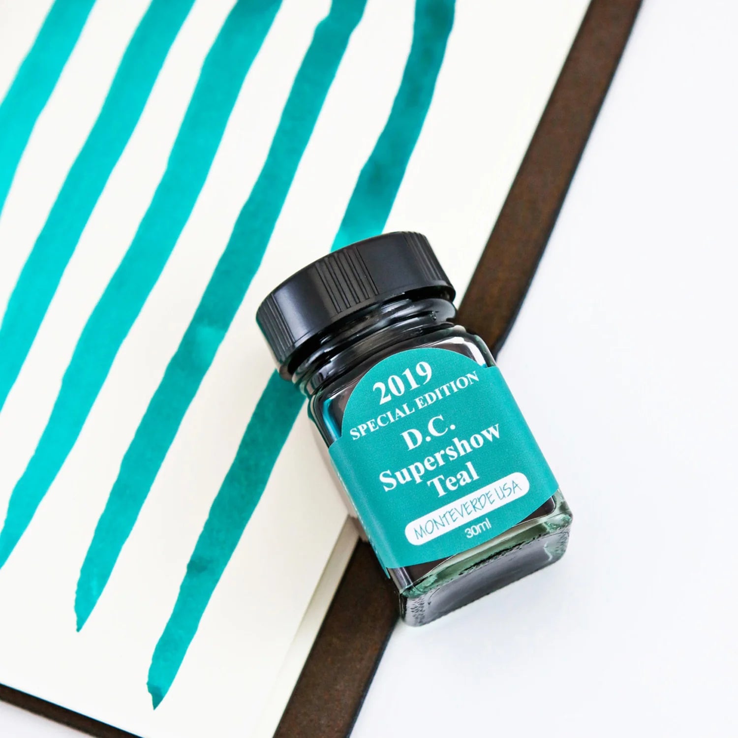 Monteverde | Ink Bottle | - DC Supershow Teal (2019 Special Edition) (30ml)