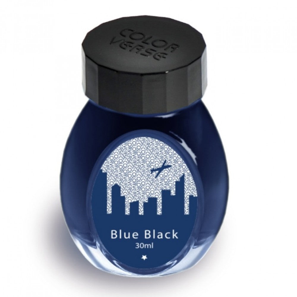 Colorverse | Office Series | Fountain Pen Ink | Blue and Black  Bottle | 30ml - penpencilink