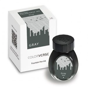 Colorverse | Office Series | Ink Bottle | Gray | 30ml - penpencilink