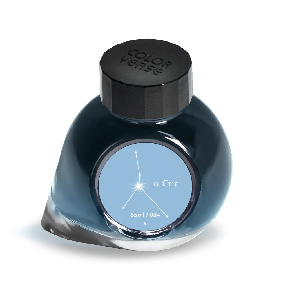 Colorverse | Blue | Fountain Pen Ink Bottled | Project Ink | α  Cnc- 65ml