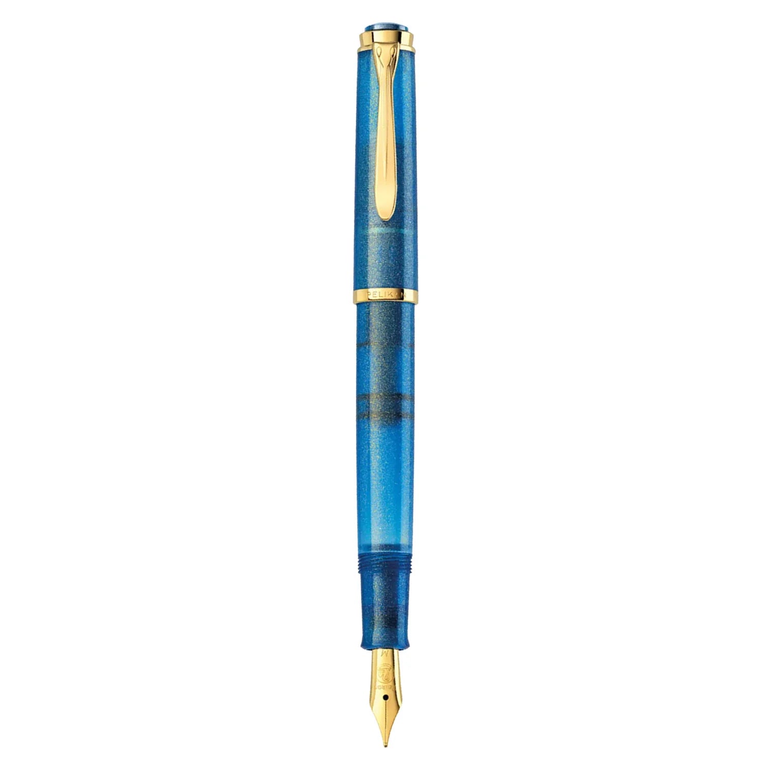 Pelikan M200 Fountain Pen Golden Lapis – Writing Wonders