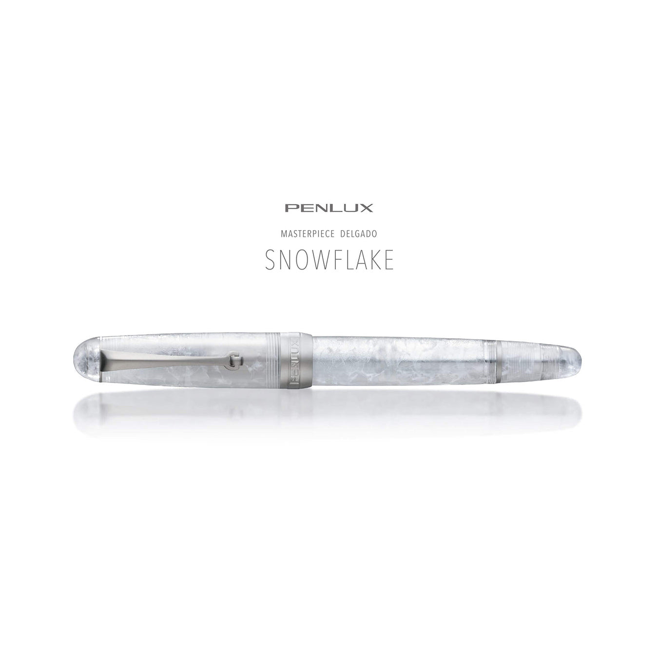 Penlux | Fountain Pen | Delgado | Snowflake