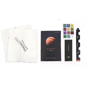 Colorverse Ink | Season 5 | The Red Planet | Opportunity (65ml) and Spirit (15ml) | Purple and Green | 2 Bottle Set | Dye-Based Nontoxic - penpencilink