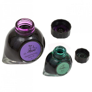 Colorverse Ink | Season 5 | The Red Planet | Opportunity (65ml) and Spirit (15ml) | Purple and Green | 2 Bottle Set | Dye-Based Nontoxic - penpencilink