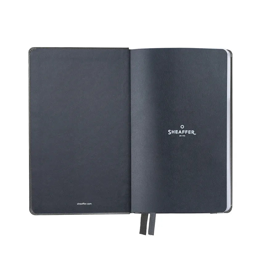 Notebook 90 Sheaffer Medium Notebook 90 GSM With Eco-Friendly Cover - Black (Ruled ...