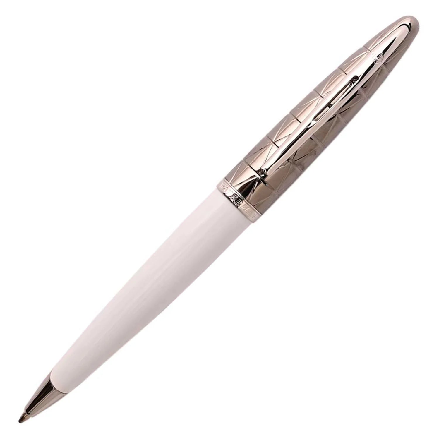 Waterman | Carene | Ball Pen | - Contemporary White & Gunmetal