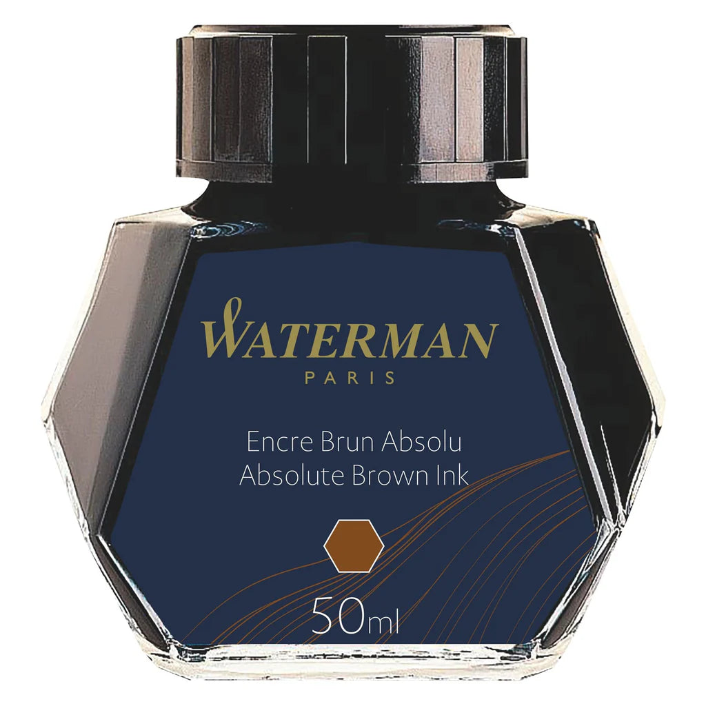 Waterman | Ink Bottle | - Absolute Brown (50ml)