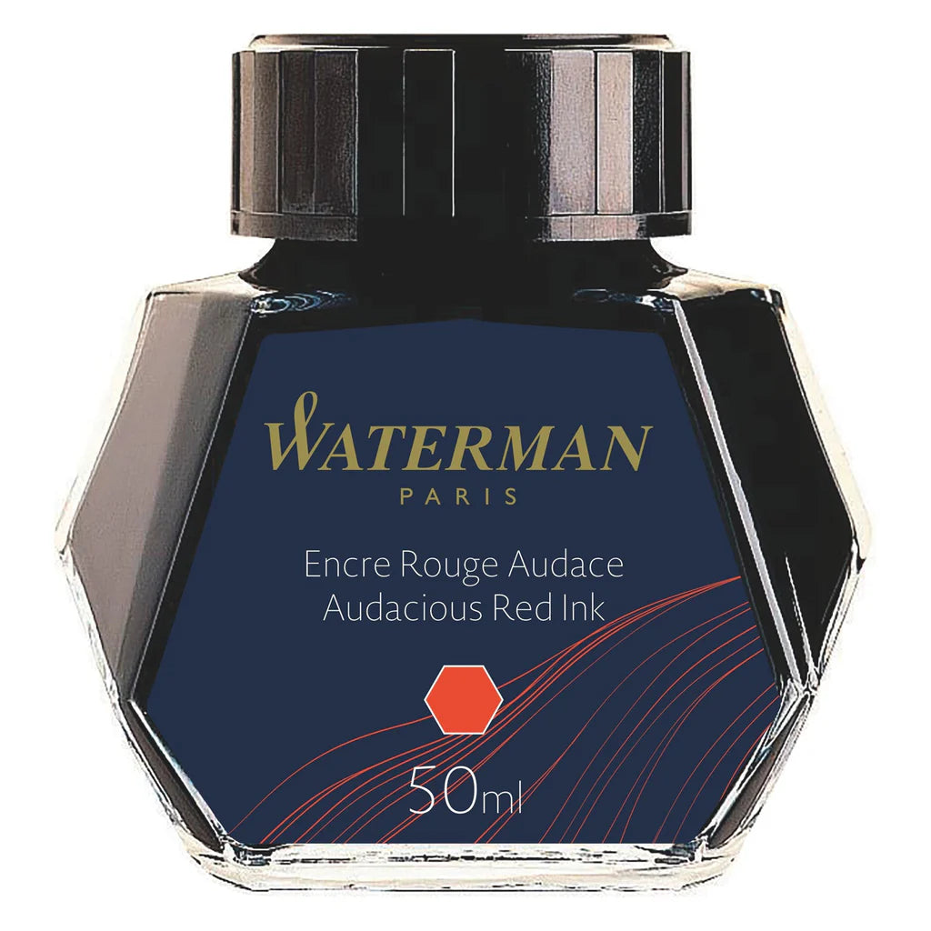 Waterman | Ink Bottle | - Audacious Red (50ml)
