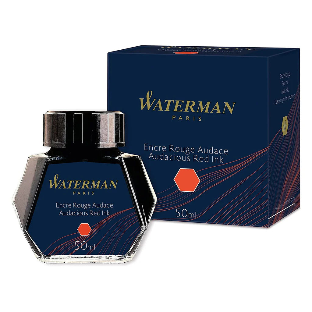 Waterman | Ink Bottle | - Audacious Red (50ml)