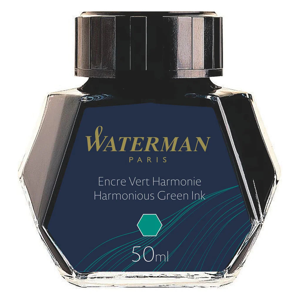 Waterman | Ink Bottle | - Harmonious Green (50ml)