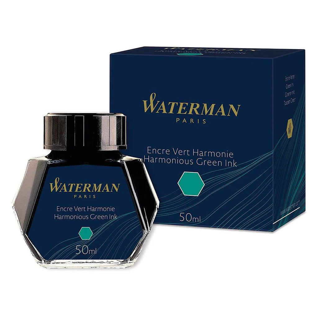 Waterman | Ink Bottle | - Harmonious Green (50ml)