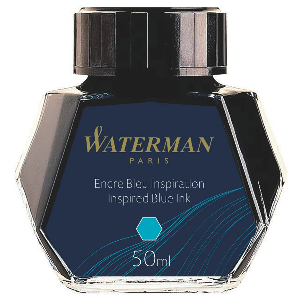 Waterman | Ink Bottle | - Inspired Blue (50ml)