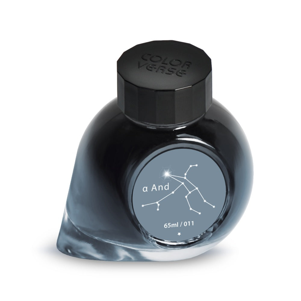 Colorverse | Gray | Fountain Pen Bottled Ink | Project Ink | α And- 65ml.