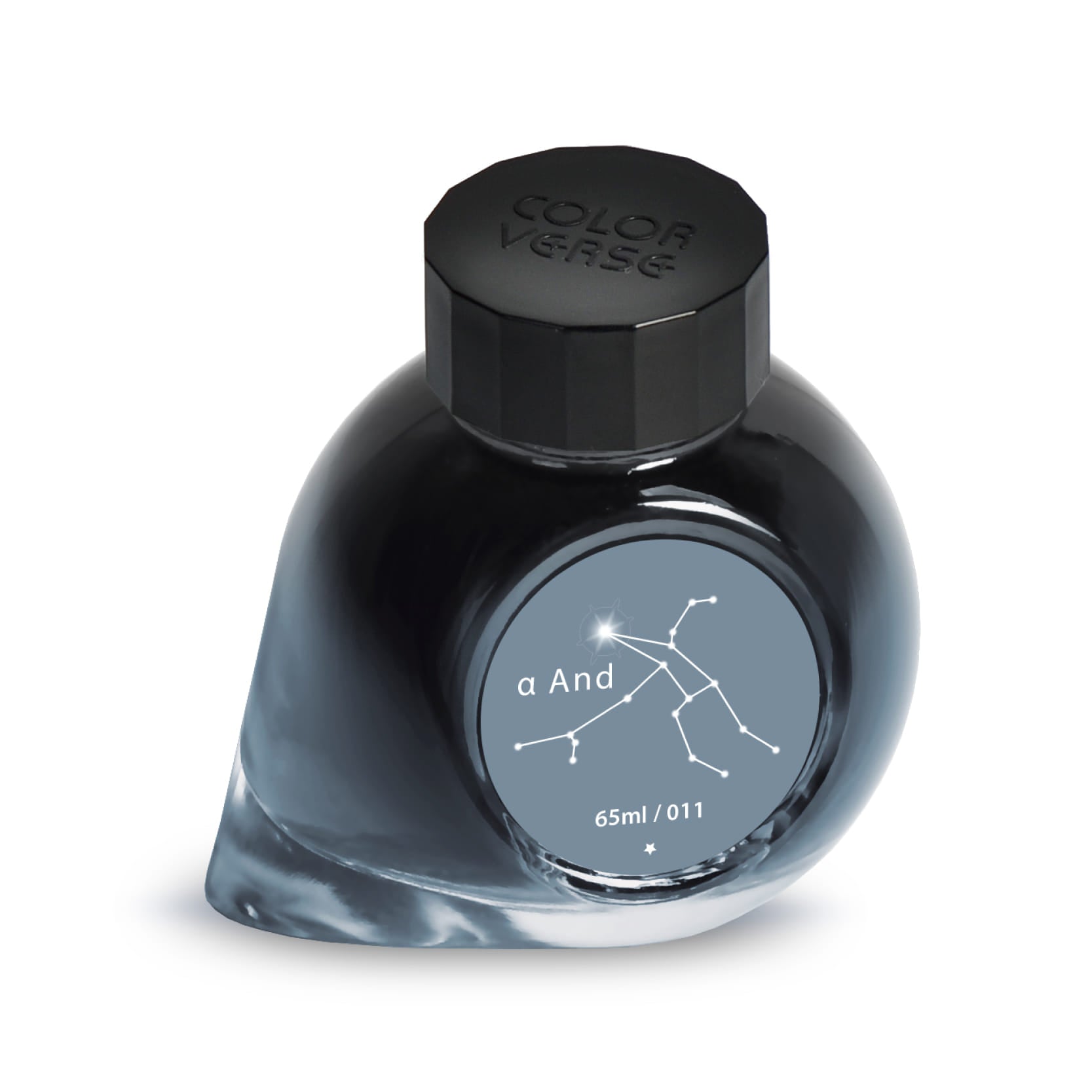 Colorverse | Gray | Fountain Pen Bottled Ink | Project Ink | α And- 65ml.
