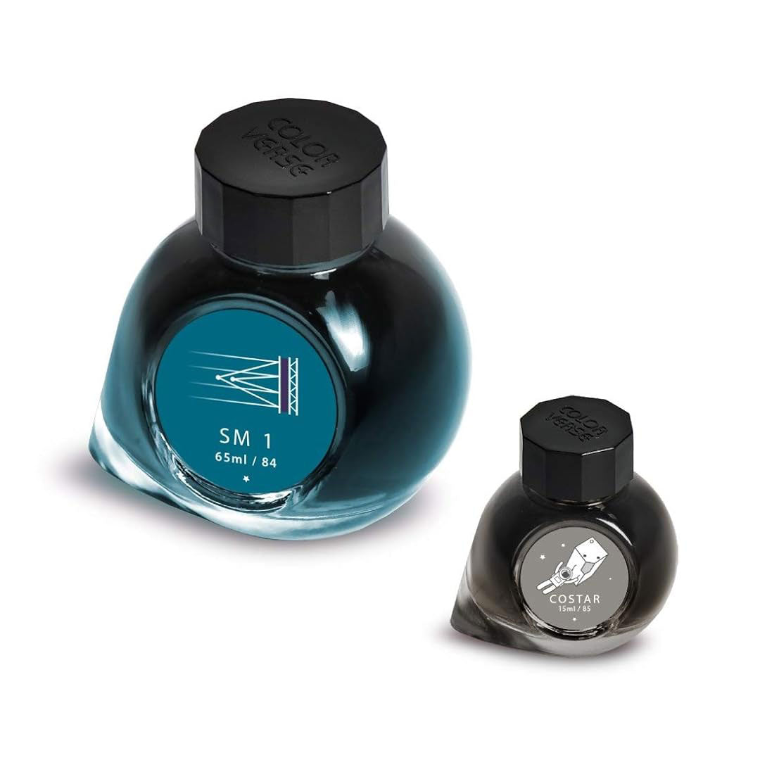 Colorverse Ink | Season 7 | Eye On The Universe | SM1 (65ml) and Costar (glistening) (15ml) | 2 Bottle Set