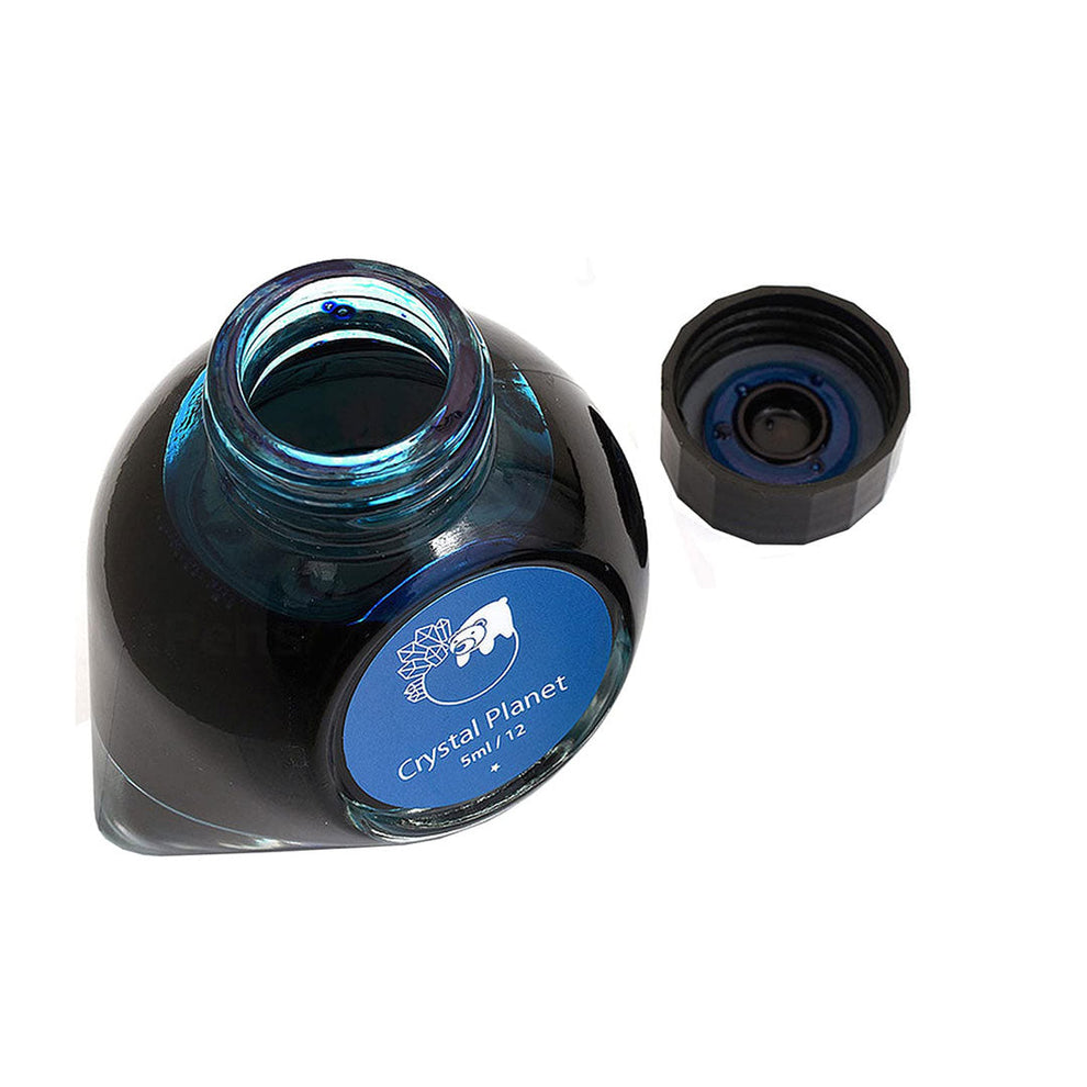 Colorverse Mini | Blue | Fountain Pen Ink Bottled | 5ml | Crystal Plan ...