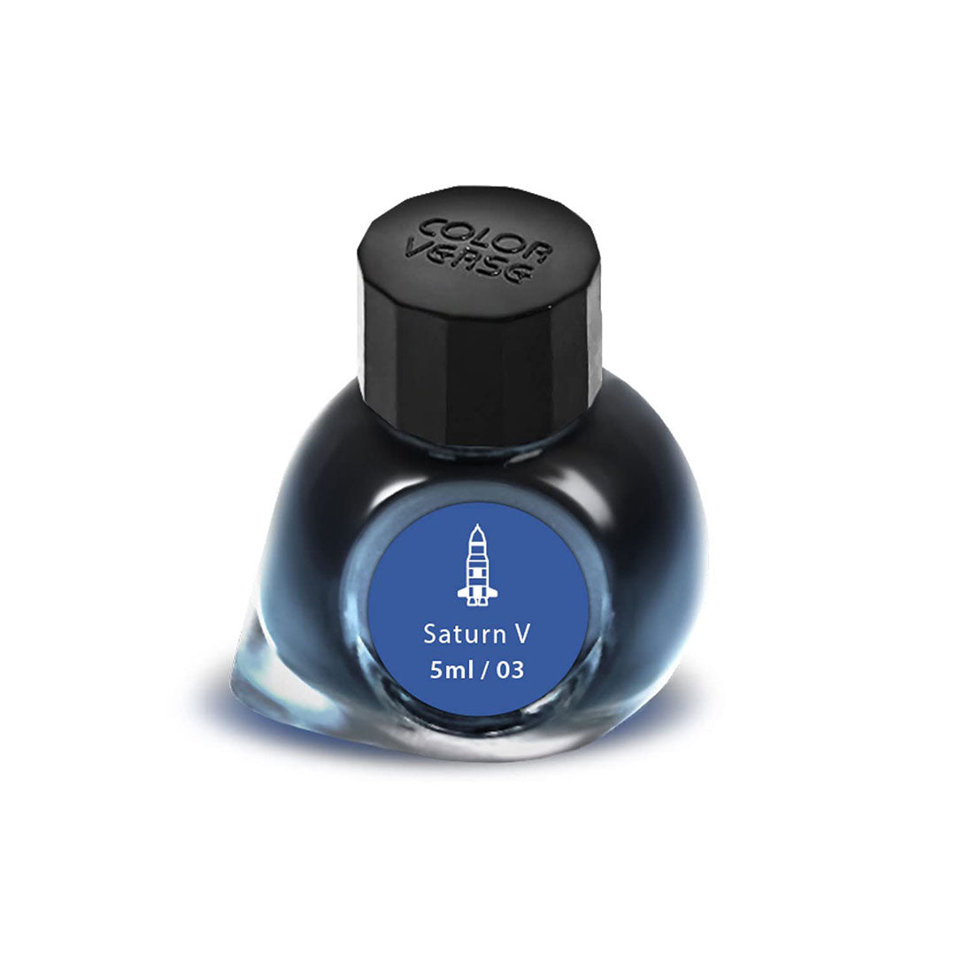 Colorverse Mini | Blue | Fountain Pen Ink Bottled | 5ml | Saturn V