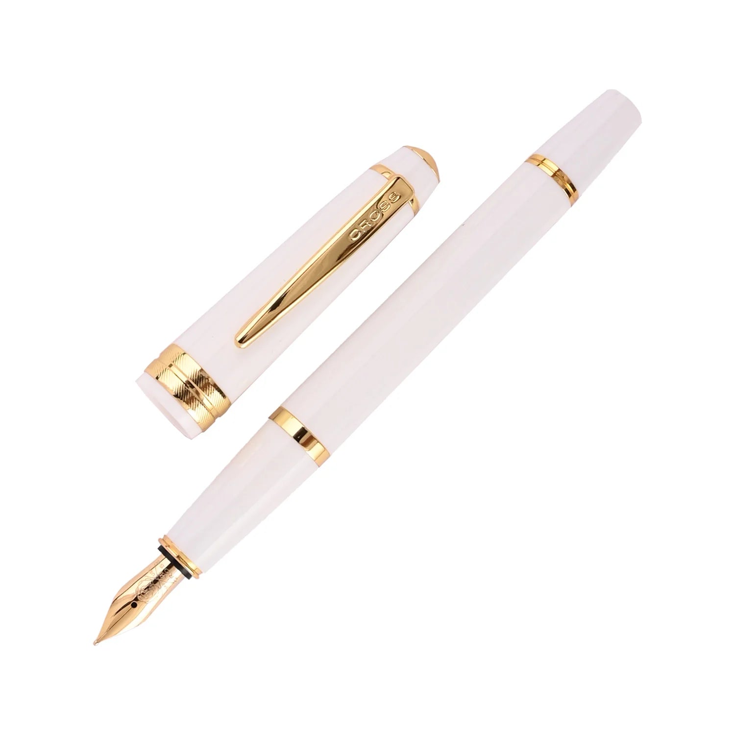 Cross | Bailey Light | Fountain Pen | - White GT