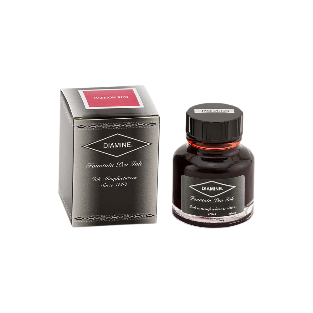 Diamine | Ink Bottle | - Passion Red (30ml)