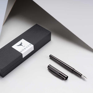 Horner | Fortress | Fountain Pen | Gunmetal - penpencilink
