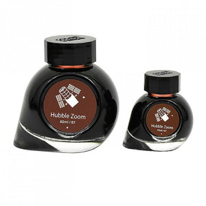 Colorverse | Spaceward Series | Season 1 | Fountain Pen Ink | Hubble Zoom | Brown | 65ml and 15ml | 2 Bottle Set - penpencilink
