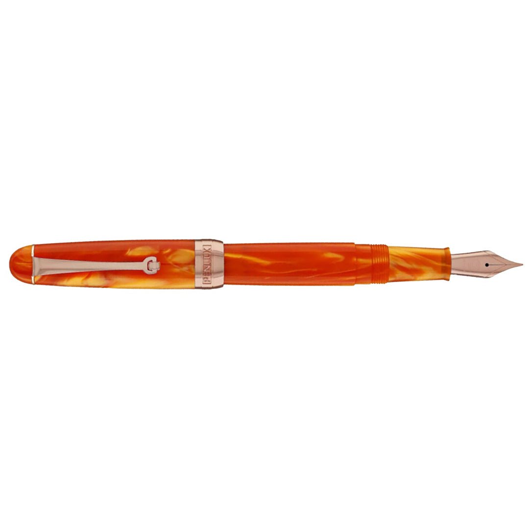 Penlux | Fountain Pen | Delgado | Tangerine - penpencilink