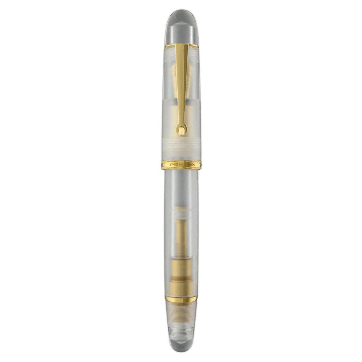 Penlux | Masterpiece Grande | Fountain Pen | Cloudy Bay | Clear Gold Trims | Piston Filling